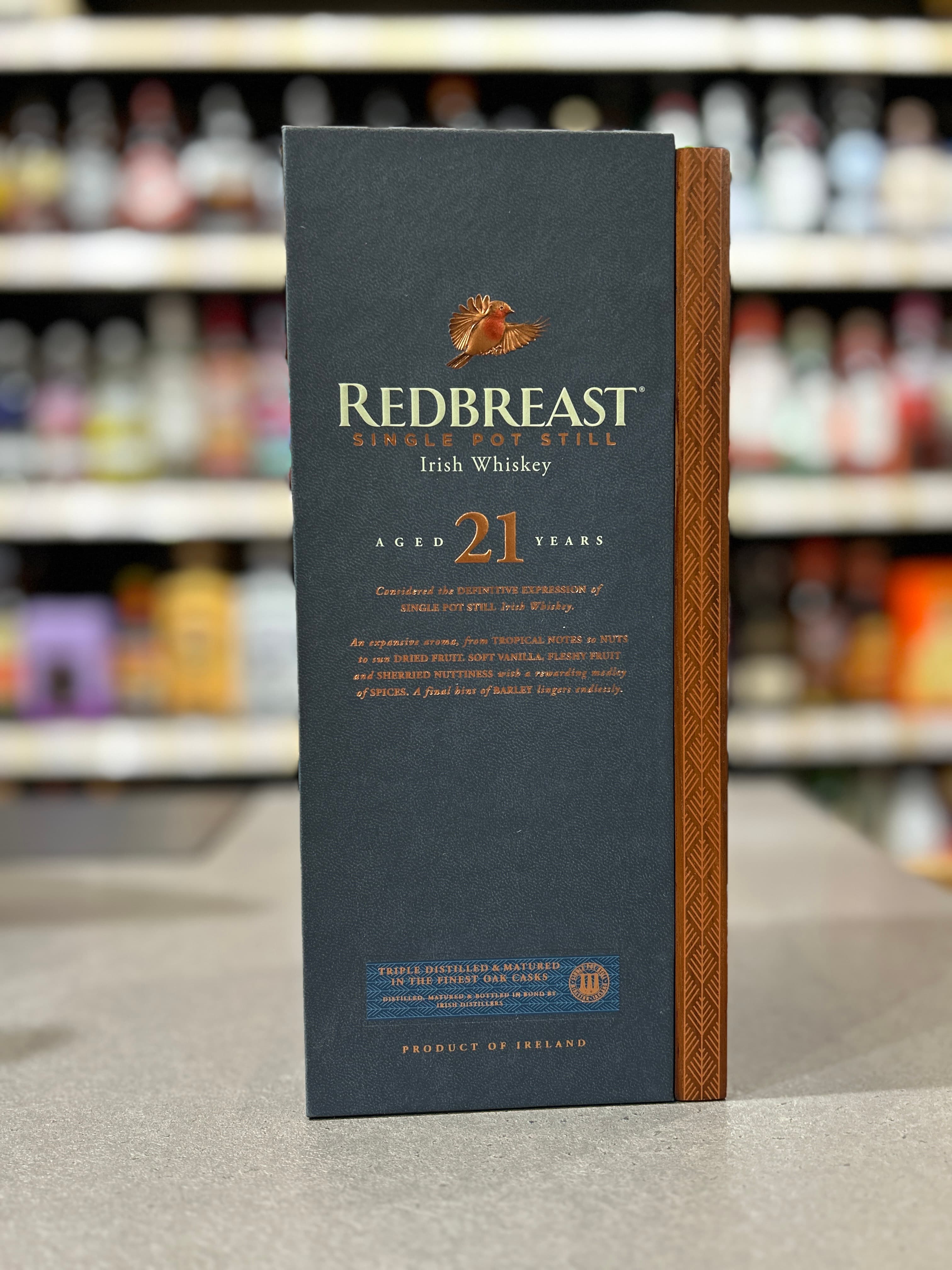 Redbreast 21 Year Old Single Pot Still Irish Whiskey view 2