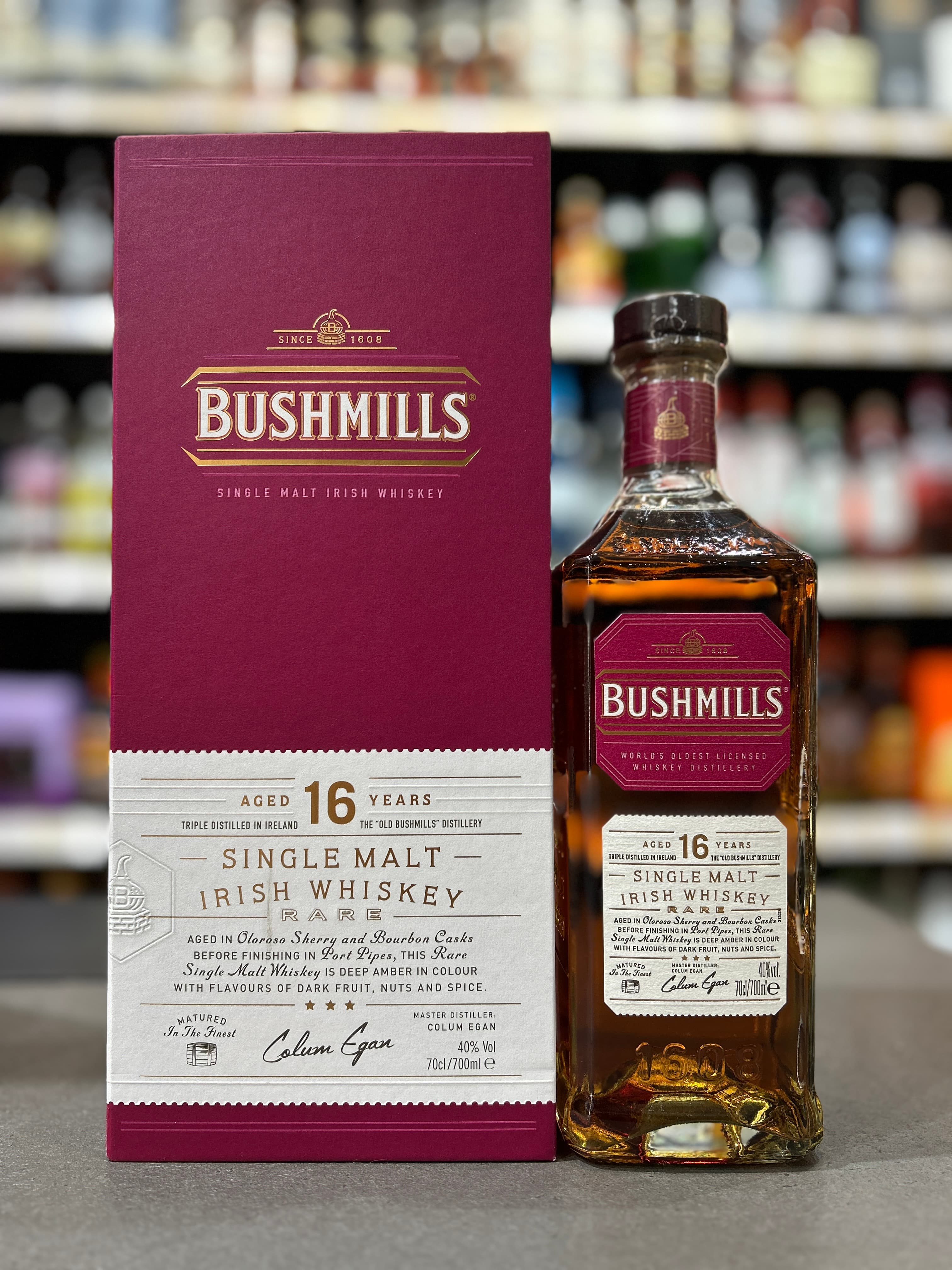 Bushmills 16 Year Old Single Malt Irish Whiskey